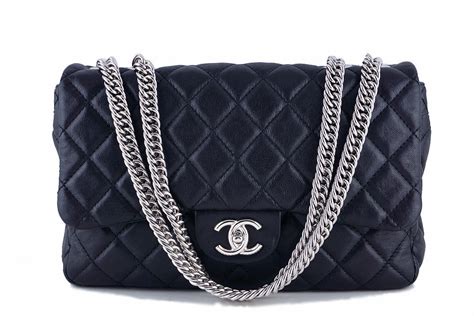 chanel classic on chain|Chanel classic flap jumbo price.